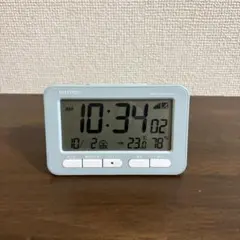 RHYTHM リズム 電波時計 デジタル 置時計