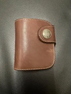 REDMOON 二つ折り財布 ブラウン