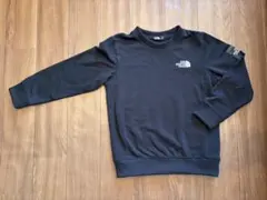 ノースフェイス　キッズ130 黒　トレーナー