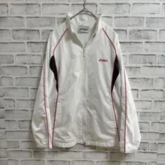 アシックス　スポーツウェア　裏起毛　トリコット　ウインドブレーカー　シャカシャカ