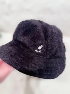 KANGOL ブラック バケットハット XL
