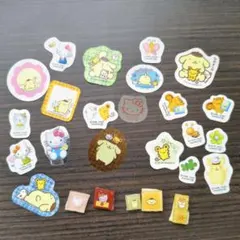 平成レトロ・当時物　サンリオシール26枚セット　フレークシール　タイルシール