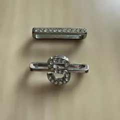 【即日発送】Apple Watch バンド チャーム イニシャル シルバー S