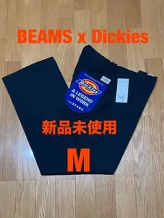 新品未使用 BEAMS別注 Dickies ワークパンツ ブラック サイズM
