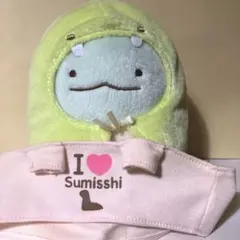 とかげ+洋服2点 すみっコくじ Part11 きせかえセット賞 ぬいぐるみ