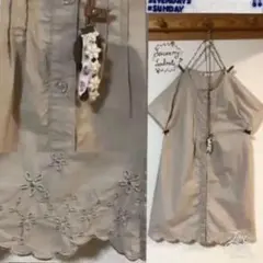 sevendays sunday ♡①②⑦⑥ スカラップ 刺繍 レース 混sm2