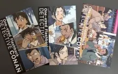 名探偵コナン 隻眼の残像 ミニフォト　3枚 諸伏高明　大和敢助　上原由衣