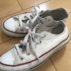 Converse ホワイト ローカット スニーカー