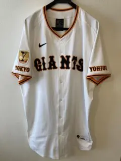 ブルージェイズ岡本和真 GIANTS時代直筆サイン入り ユニフォームL NIKE