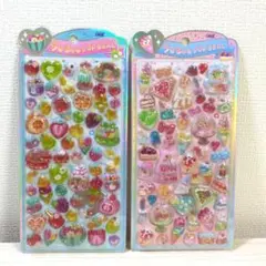 新品　未開封 うるちゅるポップシール　2枚セット クラックス　スイーツ