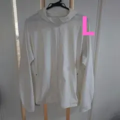 ユニクロ　ドライEXUVカットフルジップパーカ　メンズL