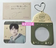 SEVENTEEN セブチ セブチカフェ　ジョシュア　トレカ 缶バッチホルダー