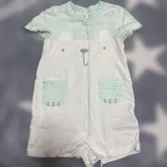 ♡baby GAP ベビー ロンパース くまさん パステルグリーン♡