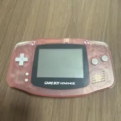 ゲームボーイアドバンス 本体 クリアピンク