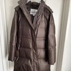 【美品】エディーバウアー　ファー付きフードダウンコート　ジャケット　Ｍサイズ