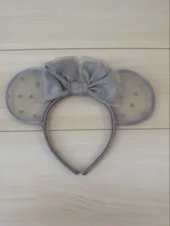 東京ディズニーリゾート カチューシャ グレー