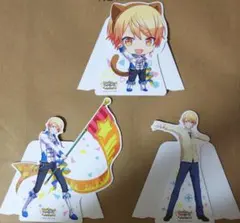 プロセカ ナンジャ【天馬司】POPスタンド 3つ 衣装+制服+猫 ナンジャタウン