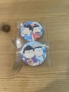 匿名配送　おそ松さん　缶バッジ　2点セット