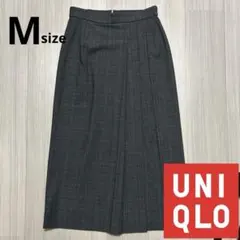 ノ*^様 UNIQLO チェック柄 ロングスカート