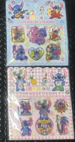 スティッチ　ウォーターインシール　シャカシャカ