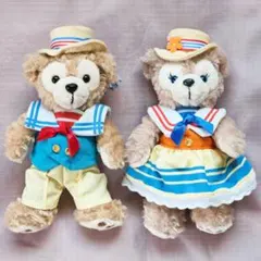 ダッフィー シェリーメイ ぬいぐるみバッジ 2点セット - メルカリ