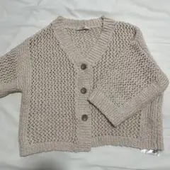 Demi-Luxe ベージュ カーディガン Mサイズ