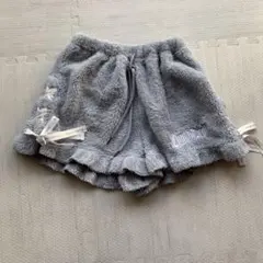 シナモロール フリル付きショートパンツ グレー
