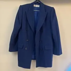 YVES SAINT LAURENT ネイビー テーラードジャケット 36