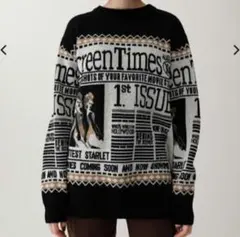 moussy MAGAZINE ニット セーターのサムネイル