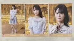 髙松瞳 ラストノートしか知らない 歌唱衣装 生写真 直筆