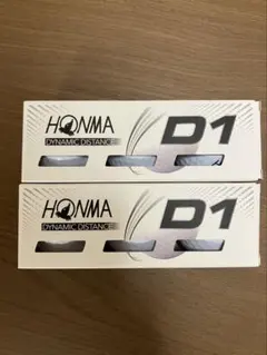【新品】　本間ゴルフ　ゴルフボール　D1 白　6個のサムネイル