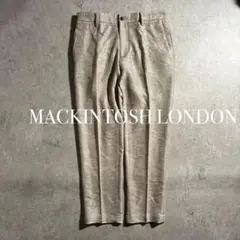 美品　マッキントッシュ ロンドン　トラウザー テーパードスラックス　ベージュのサムネイル