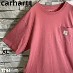 carhartt/カーハート/Tシャツ/ピンク/半袖/ビックシルエット/T744