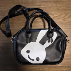 CUNE□完売品□ナイロンラウンドショルダーバッグ□ウサギ□良品