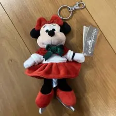 ミニーマウス ぬいぐるみ　キーホルダー　香港