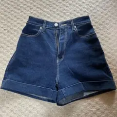 WEGO STANDARD XS ダークブルー ショートパンツ