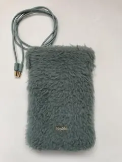 MAX MARA テディスマホショルダーバッグ フォンポーチ ブラウン