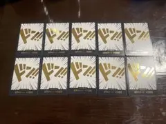 ドンカード　白金　10枚セット　ワンピースカード