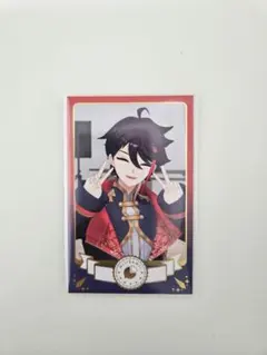 にじさんじ　ランダムチェキ風カード　枝明那　共通衣装　Aグループ