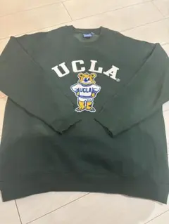 断捨離　美品　UCLA 緑スウェット