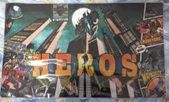遊戯王 E・HERO フレイム・ウィングマン ヒーローたち　プレイマット　新品