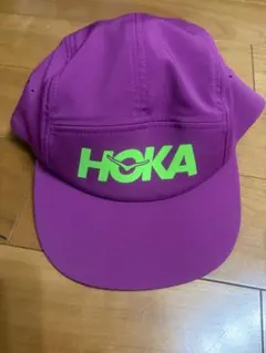 HOKA ONE ONE ランニングキャップ パープル