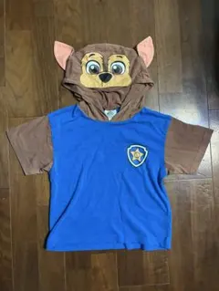 パウ・パトロール チェイス フード付き 半袖Tシャツ　110センチ