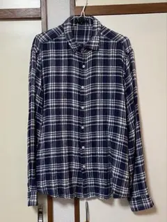 Theory チェックシャツ