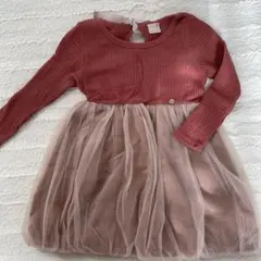 値下げプティマイン　チュールワンピ100