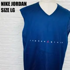 NIKE JORDAN メッシュ タンクトップ LGサイズ ネイビー 2415
