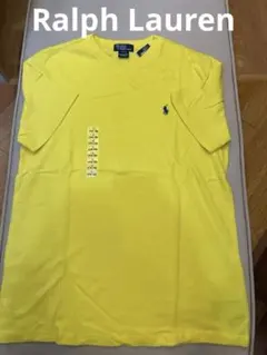 新品　Polo by Ralph Lauren 黄色 VTシャツ キッズLサイズ