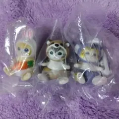モフサンド　ミニフィギュア3体セット