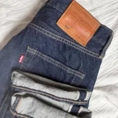 極美品☆リーバイス501/濃紺/プレミアム /赤耳/ビッグE/w30/セルビッチのサムネイル