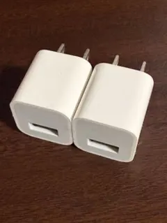 Apple 純正 USB電源アダプタ A1385 ACアダプター 5W 2個